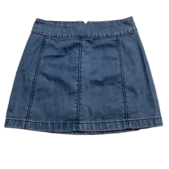 Free people denim skirt - Picture 1 of 3